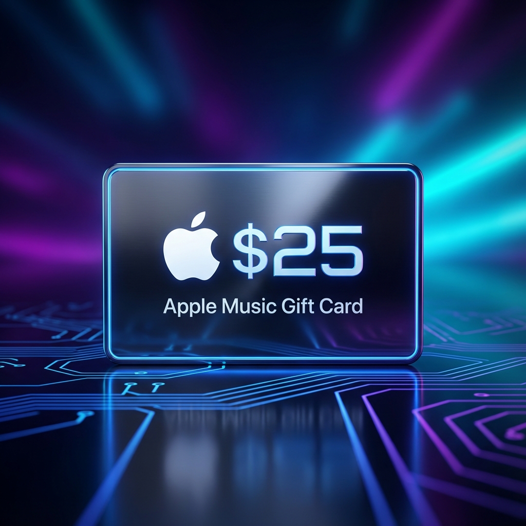 Apple Music $25 Gift Card (US)