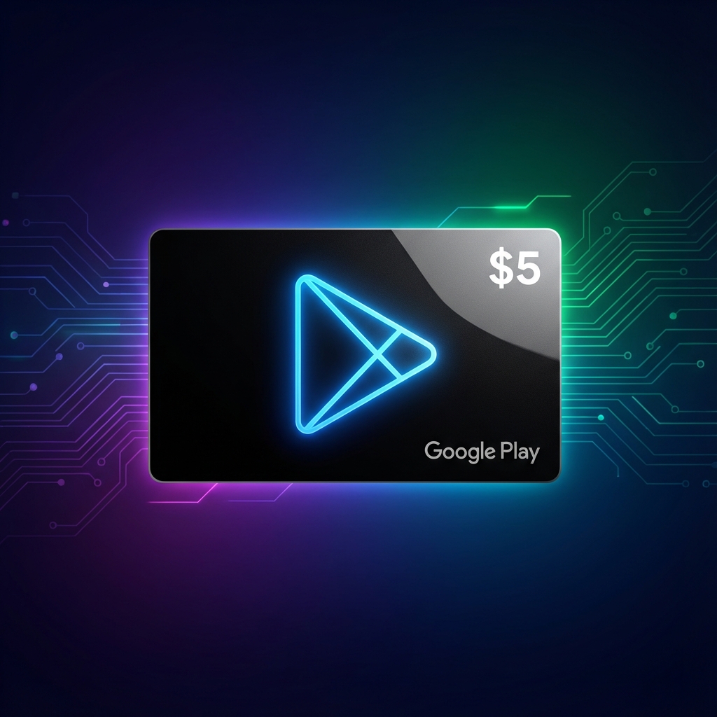 Google Play 5$ Gift Card (US)