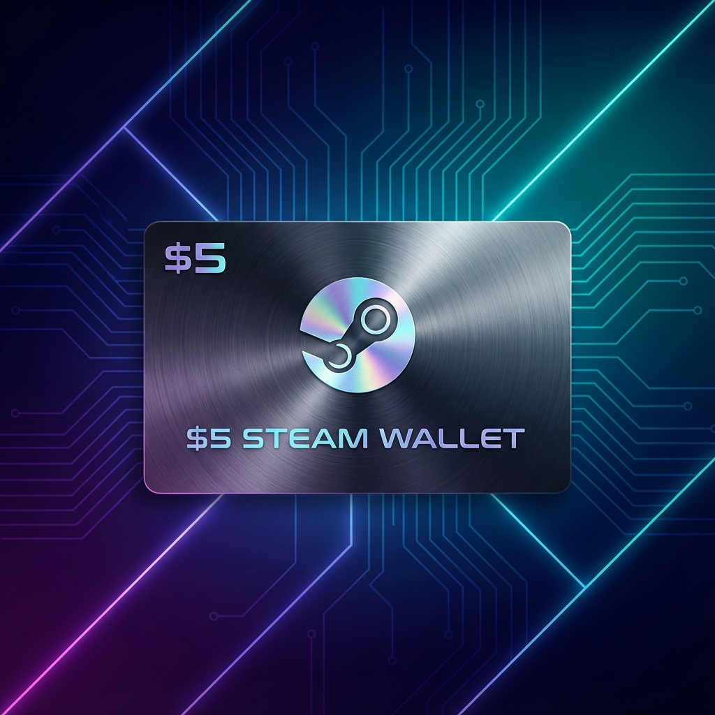 Steam Wallet 5$ Gift Card (US)